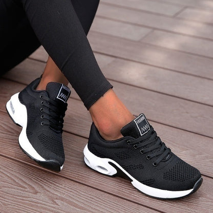 Ademende dames sneakers met lichtgewicht zool – VYNORA AIR - Glamorix