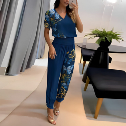 LIVIA – Modieuze tweedelige dames set met stijlvolle flair