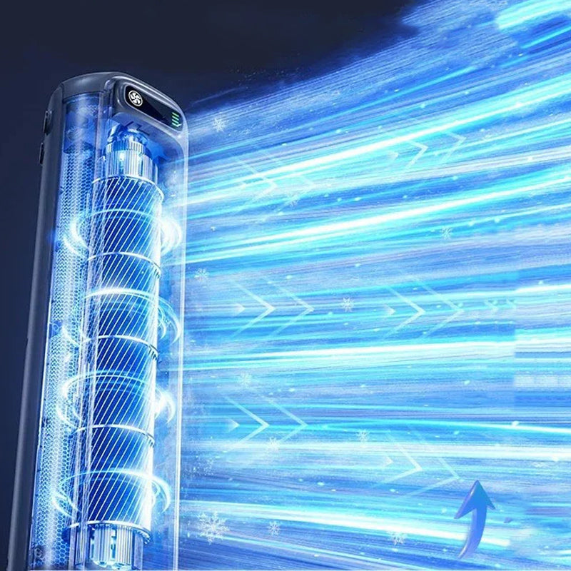 Mobiele airco zonder afvoerslang met draadloze werking – AEROFLOW - Glamorix