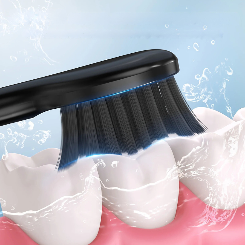 Oplaadbare sonische tandenborstel voor diepe reiniging en een stralende glimlach – CLENSIQ SonicBright - Glamorix