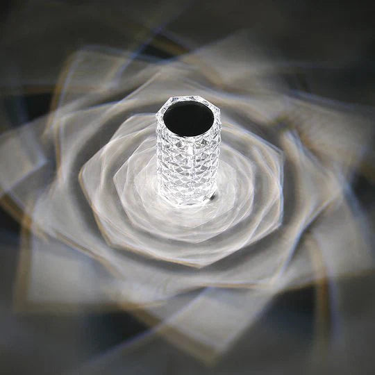 Betoverende Kristallen LED Tafellamp – LumiCrystal