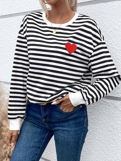 STRIPEEASE - Interessante Gestreepte Pullover met Lange Mouwen