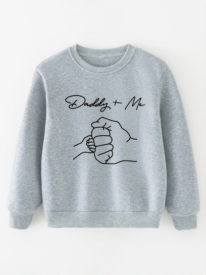 MASON - Jongens casual trui met lange mouwen en grafisch patroon
