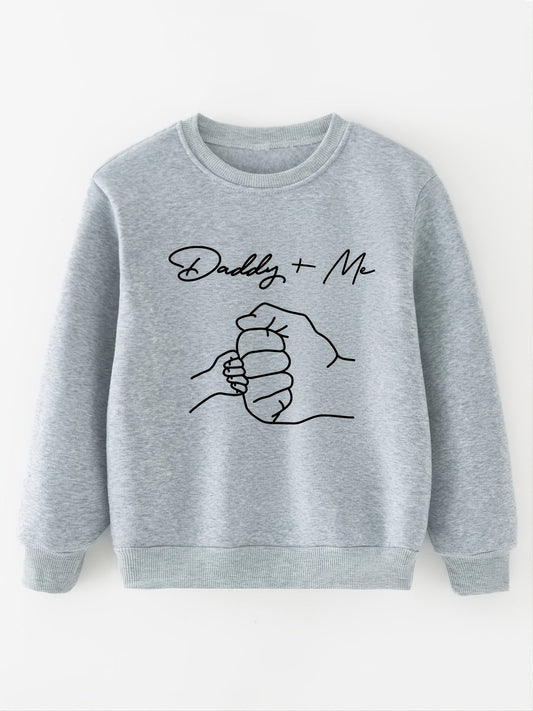 MASON - Jongens casual trui met lange mouwen en grafisch patroon