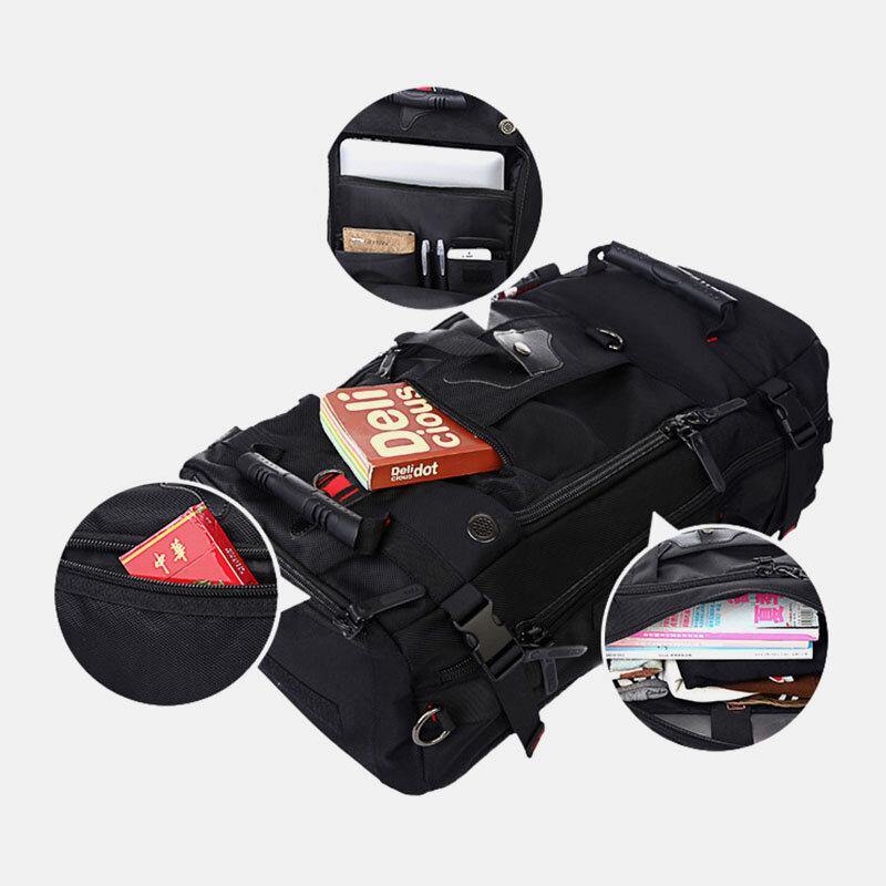 Multifunctionele reisrugzak met laptopvak en uitbreidbaar volume – AEROVIQ TravelMate - Glamorix