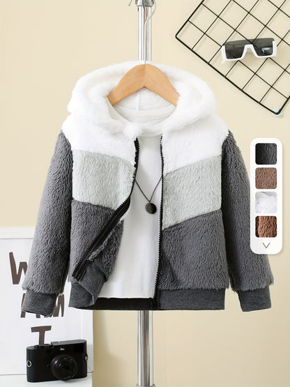 Ramgen - Fleece Capuchonjack met Rits voor Kinderen