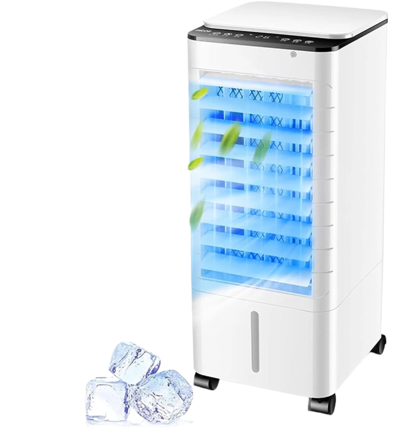 Mobiele airco zonder installatie met 3-in-1 functie – BREEZORA - Glamorix