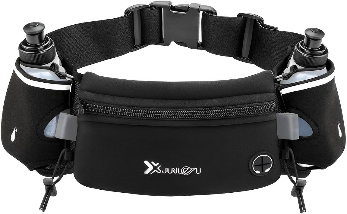 RUNBELT – Hardloopriem met fleshouders en opbergvakken voor ultiem comfort tijdens het sporten