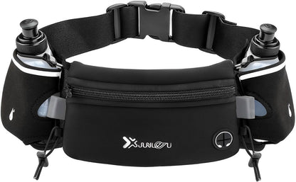 RUNBELT – Hardloopriem met fleshouders en opbergvakken voor ultiem comfort tijdens het sporten