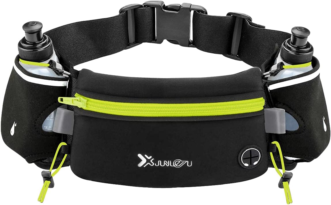 RUNBELT – Hardloopriem met fleshouders en opbergvakken voor ultiem comfort tijdens het sporten