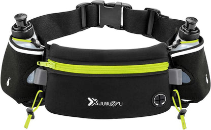 RUNBELT – Hardloopriem met fleshouders en opbergvakken voor ultiem comfort tijdens het sporten