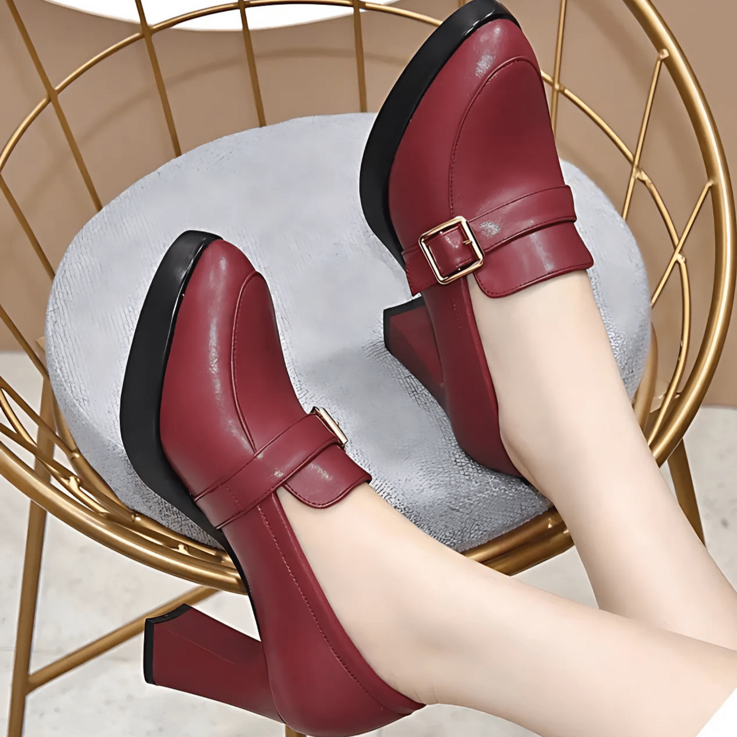 MAIREVA – Elegante pumps met verfijnde hak en ultiem draagcomfort