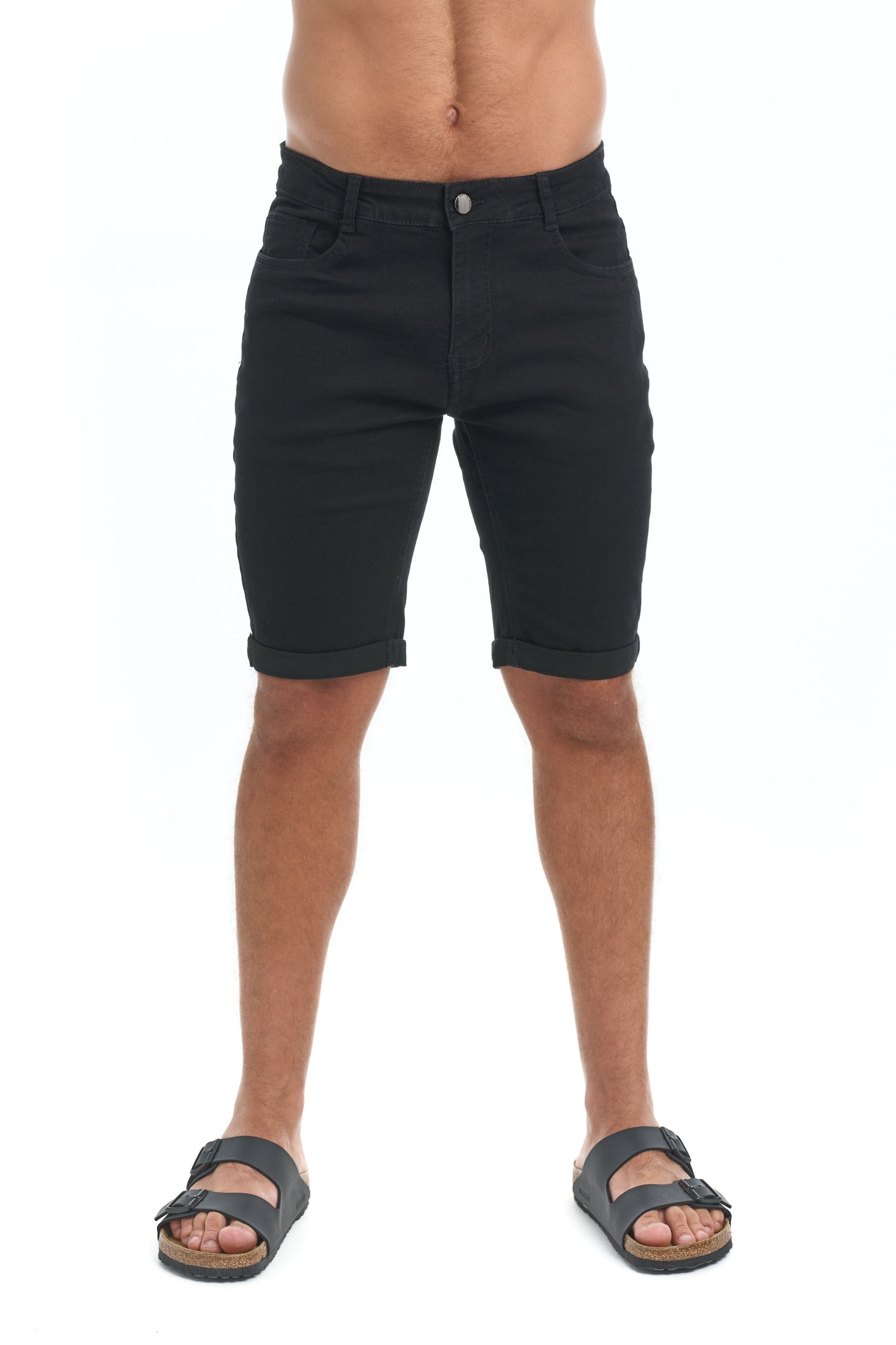 MASON - Kort casual shirt met rolzoom