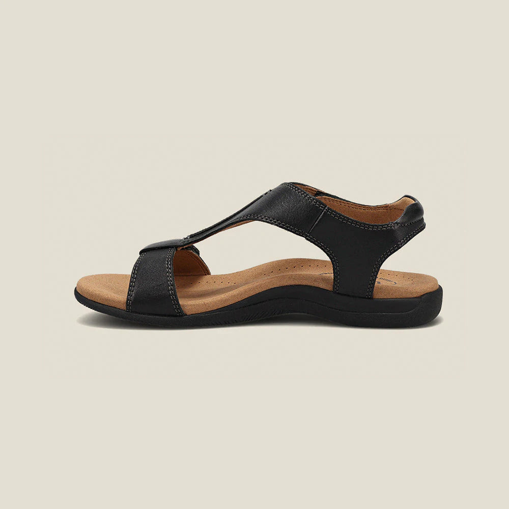 Zomerse orthopedische sandalen voor dames met zacht voetbed – SoreliaBreeze - Glamorix