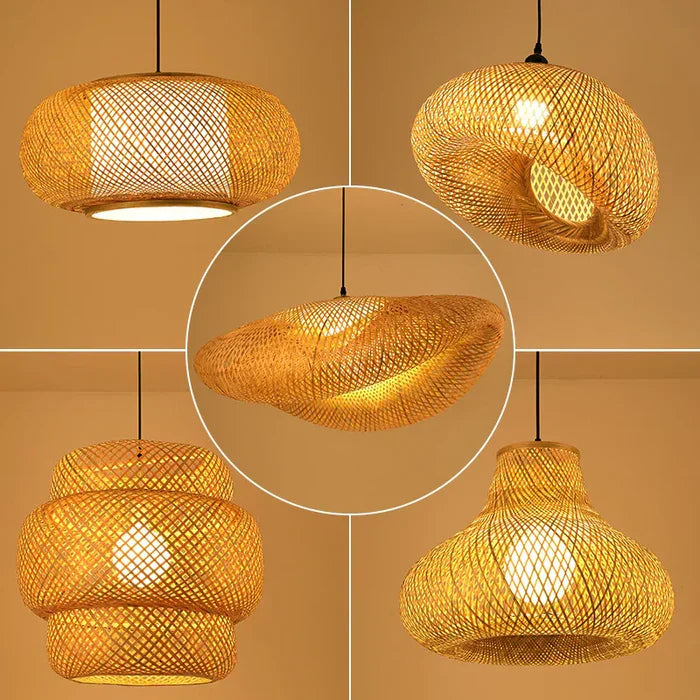 NatuuraLicht - Handgemaakte Rotan Hanglamp