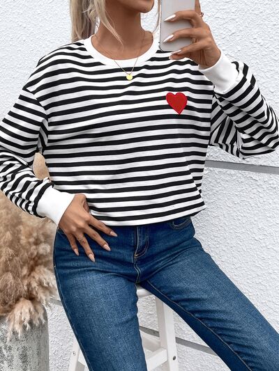 STRIPEEASE - Interessante Gestreepte Pullover met Lange Mouwen