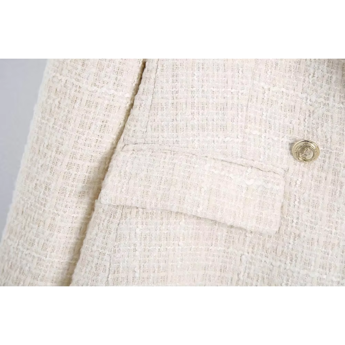 VALERIA - Chique damesblazer met dubbele rij knopen