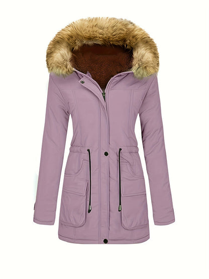 EVEREST - Winterparka met capuchon en diepe zakken voor ultieme warmte