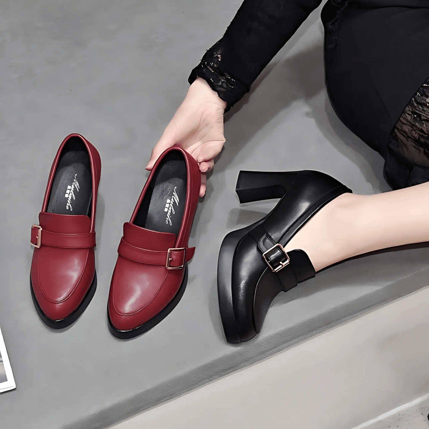 MAIREVA – Elegante pumps met verfijnde hak en ultiem draagcomfort
