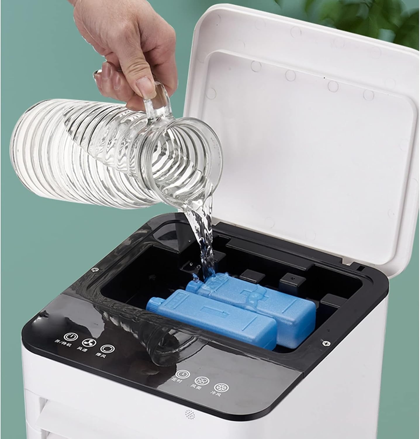Mobiele airco zonder installatie met 3-in-1 functie – BREEZORA - Glamorix