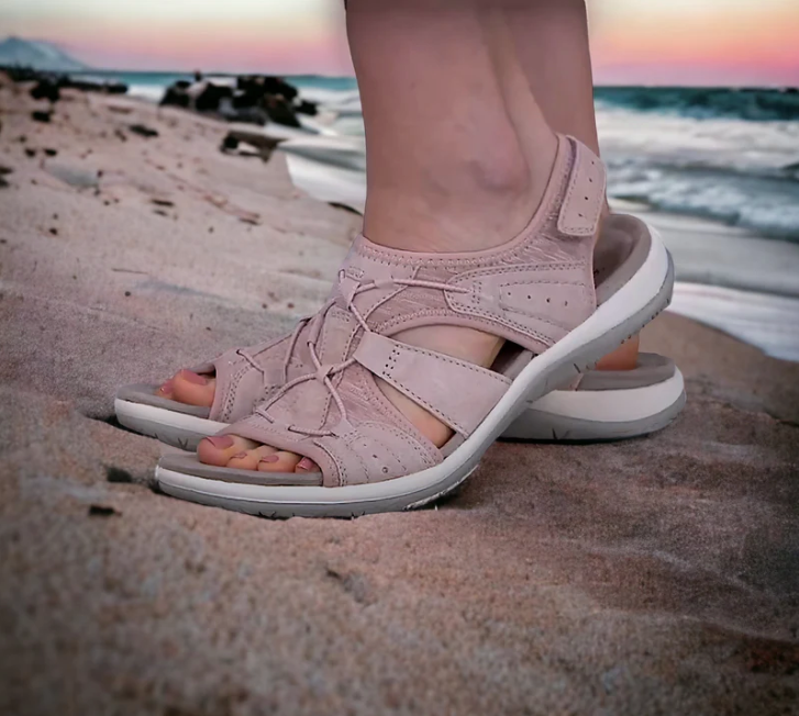 Super zachte dames sandalen met ergonomisch voetbed – Nuvana CloudStep - Glamorix