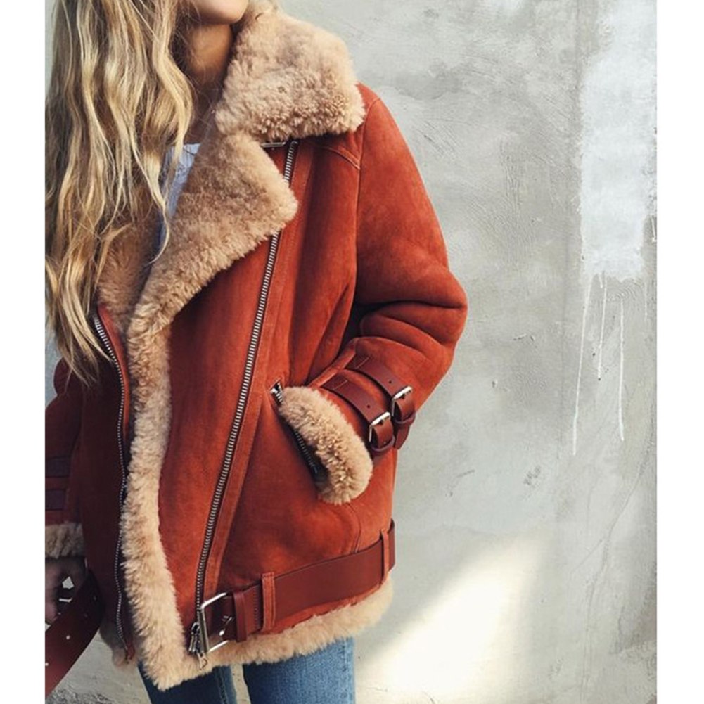 María - Chaqueta Gruesa de Invierno de Talla Grande Para Mujer - Glamorix