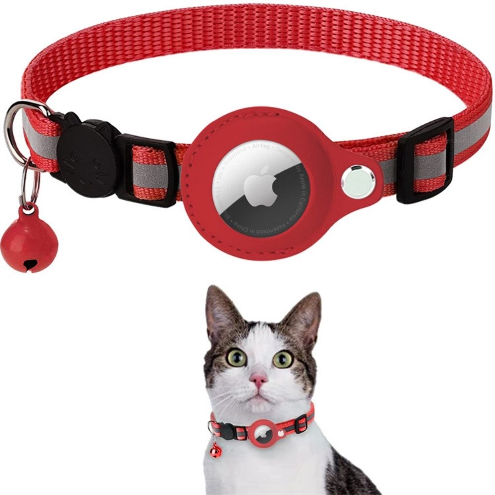 GPS-halsband voor katten met snelontgrendeling en reflecterend design – NOCAT LOST - Glamorix