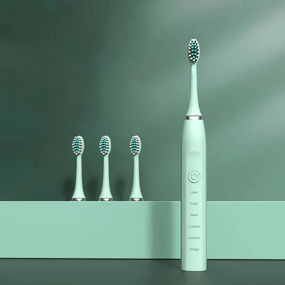 Sonic tandenborstel voor een stralende glimlach – CLEANFLEX FRESH - Glamorix