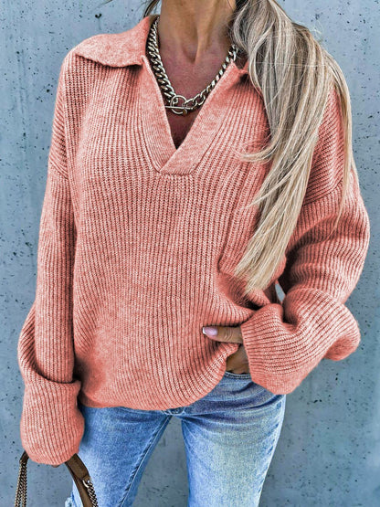 TRENDLOUNGE - Trendbewuste Oversized Pullover met Zakken