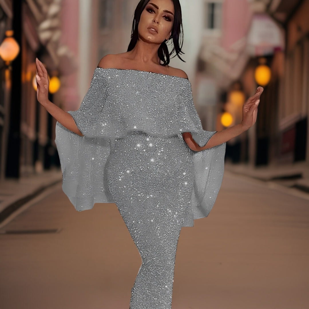 SERENA - Elegante avondjurk met blote schouders