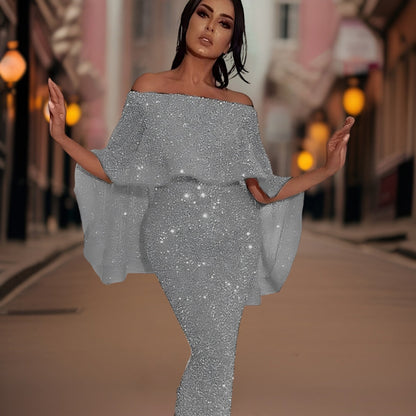 SERENA - Elegante avondjurk met blote schouders