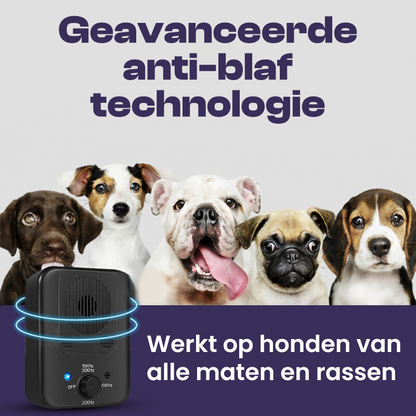 Blaffie – Pijnloze Anti-Blaf Trainer voor Honden