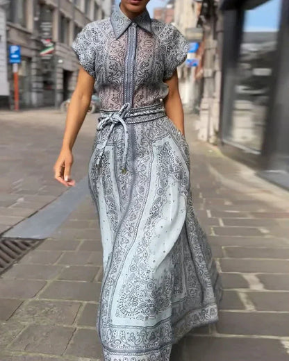 Stijlvol zomerpak voor elegante veelzijdigheid – LUCIA
