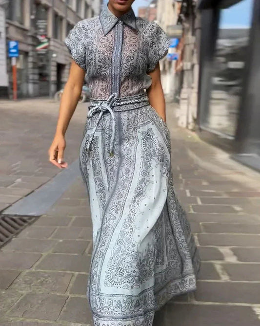Stijlvol zomerpak voor elegante veelzijdigheid – LUCIA