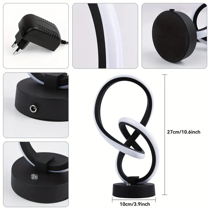 Solvéra Elara – Dimbare designlamp met warm LED-licht en moderne elegantie voor elke ruimte