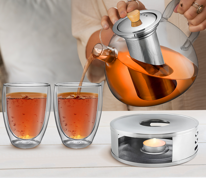 INFUSIA - Elegante theepot met filter