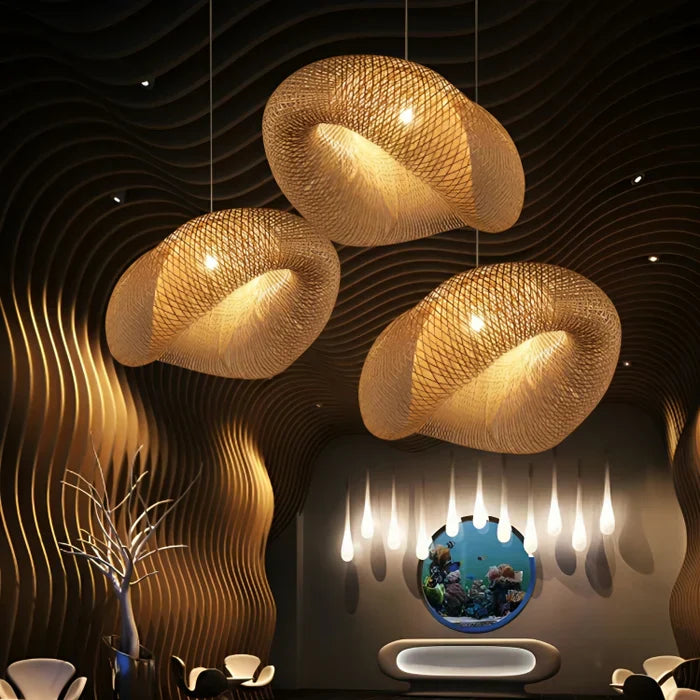 LumeaRattan - Trendy Rotan Hanglamp