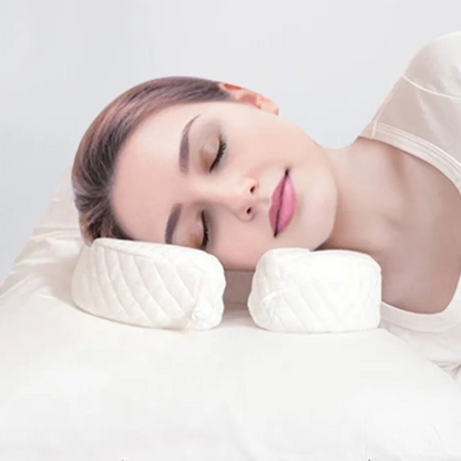 Ergonomisch kussen voor zijslapers en gezichtsverzorging – FACEALIGN COMFORT - Glamorix