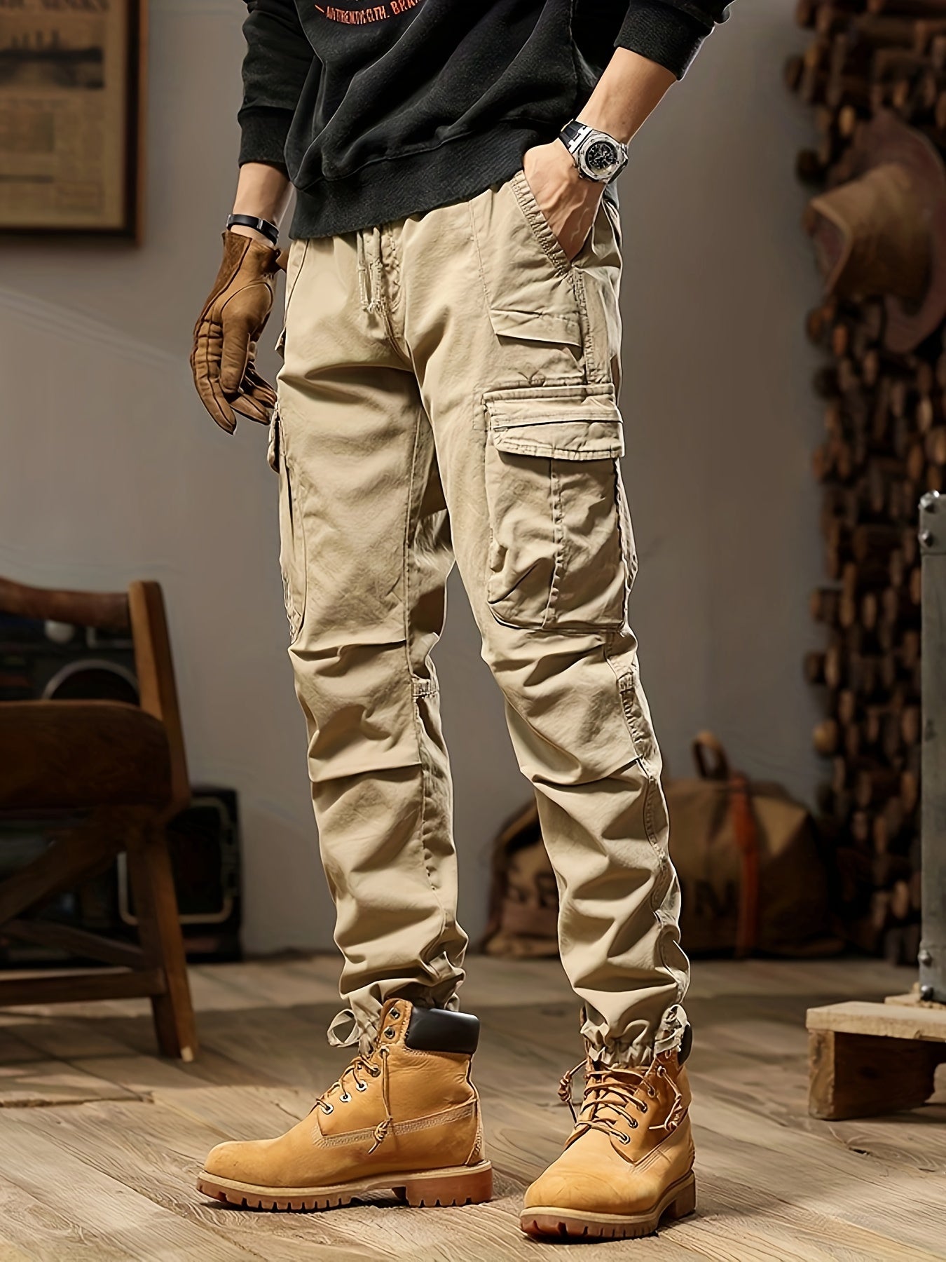 KAI - Tactische utility cargo broek voor heren
