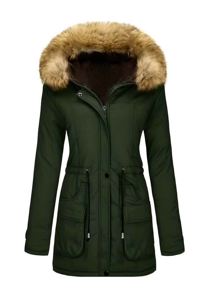 EVEREST - Winterparka met capuchon en diepe zakken voor ultieme warmte