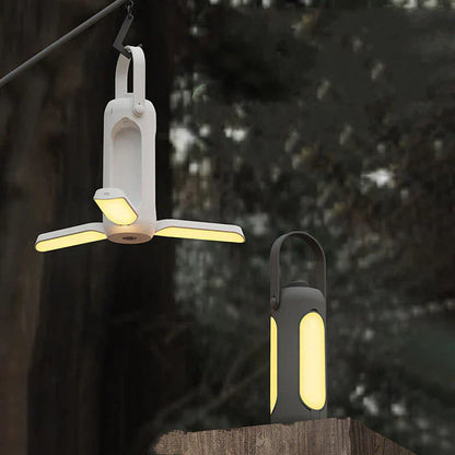 LumeaGlow Flex – Draagbare LED Campinglamp met haak & magneet voor elke situatie