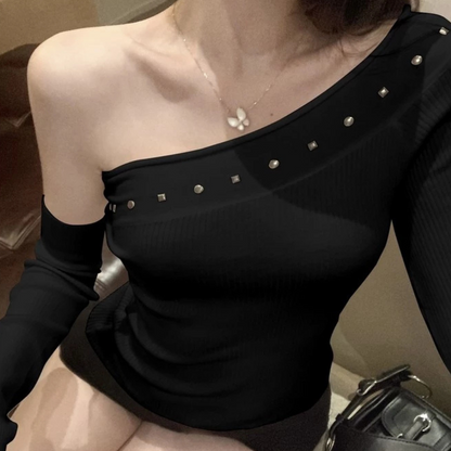 SOFIA - Off-shoulder top voor dames met een elegante uitstraling