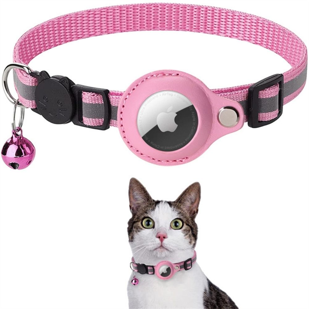 GPS-halsband voor katten met snelontgrendeling en reflecterend design – NOCAT LOST - Glamorix