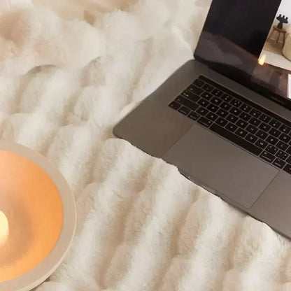 CuddleSoft – Luxe Draagbare Imitatiebont Deken