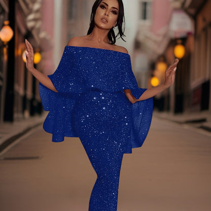 SERENA - Elegante avondjurk met blote schouders