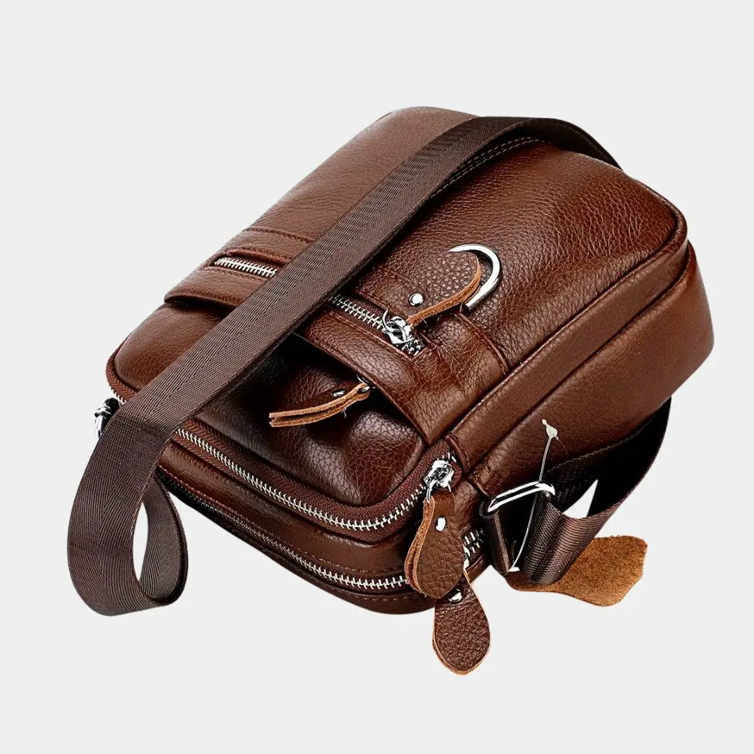 Praktische crossbodytas voor heren met meerdere vakken – DAREX - Glamorix