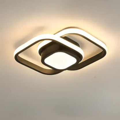 LumièreAnneaux – Moderne LED Plafondlamp met Dubbel Ringontwerp