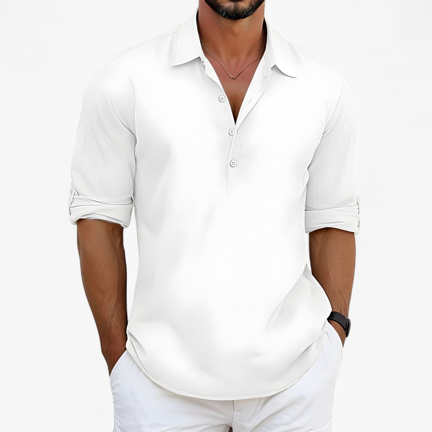Licht en luchtig zomershirt voor heren – CavoLino - Glamorix