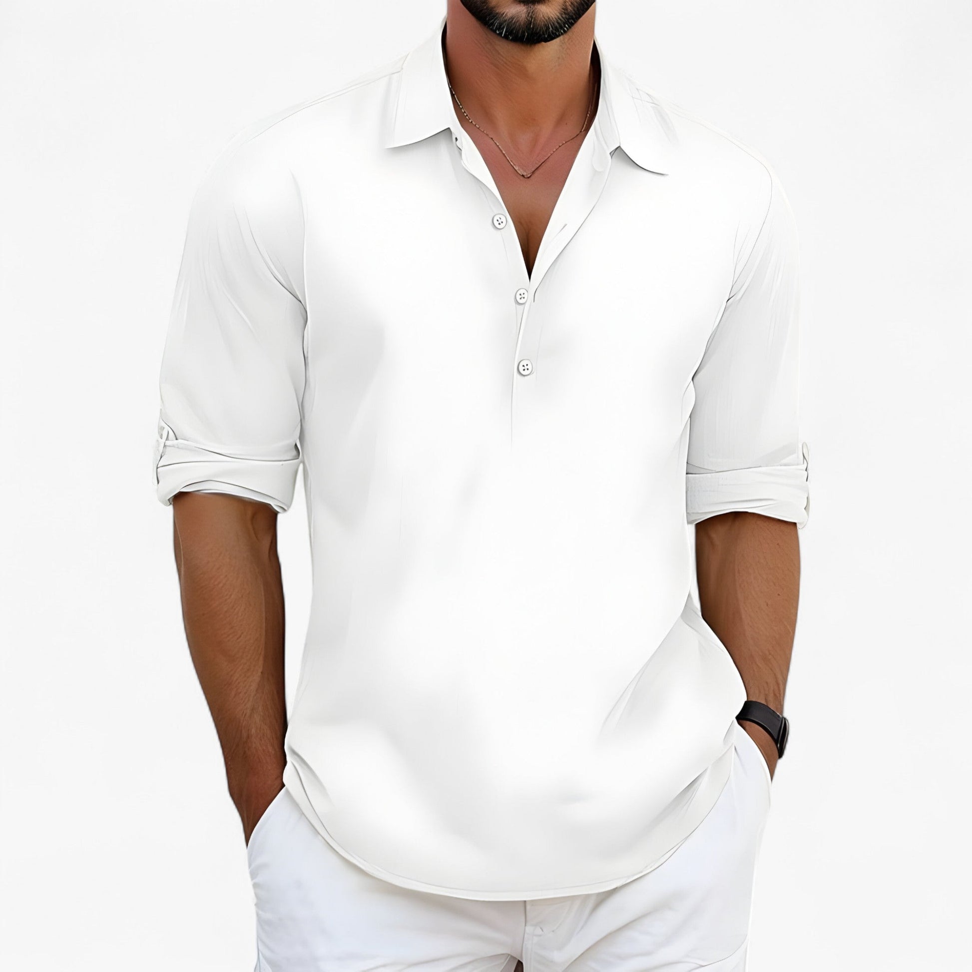 Licht en luchtig zomershirt voor heren – CavoLino - Glamorix