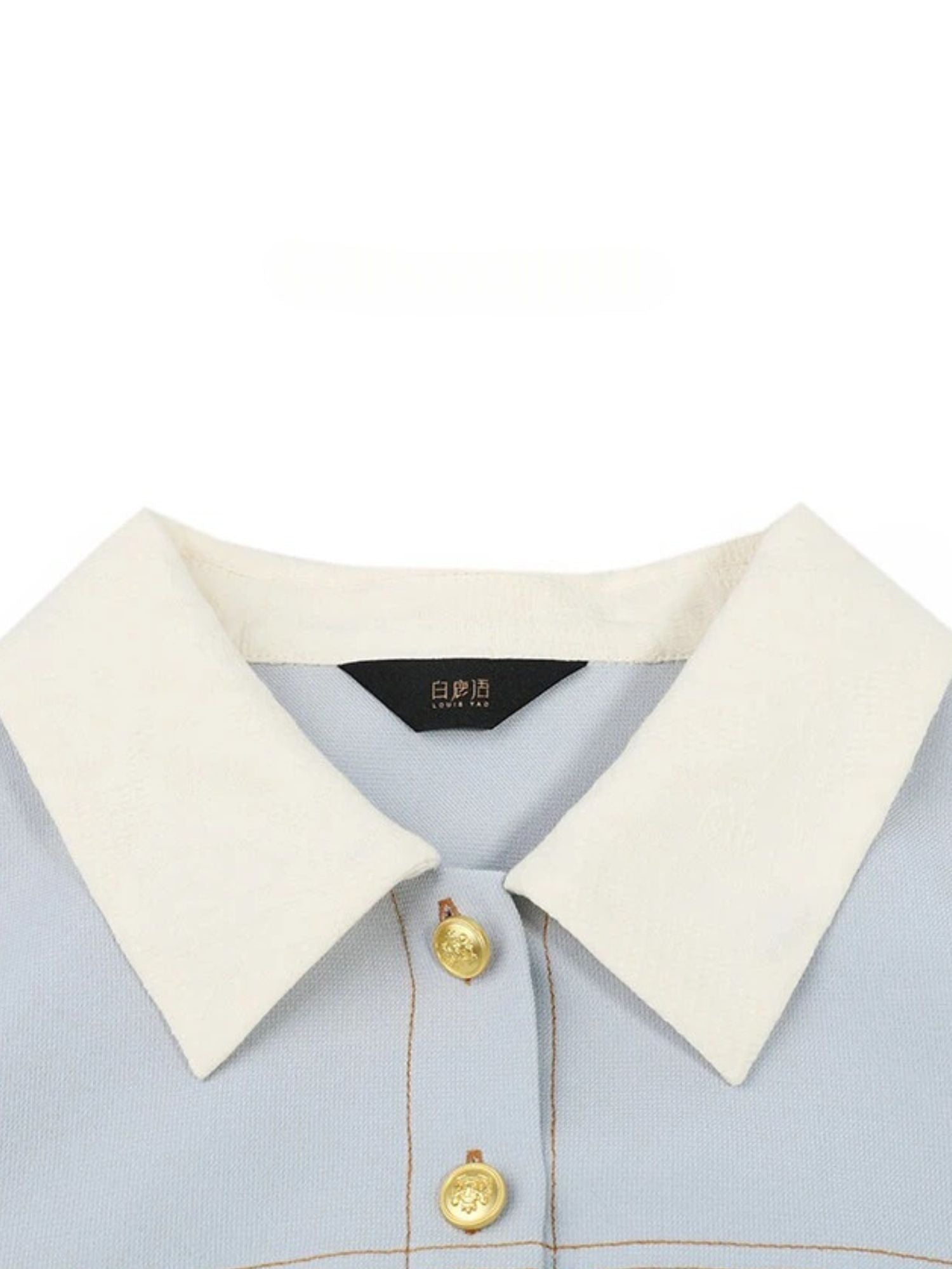 Stijlvolle overhemdjurk met korte mouwen en taille-accent – CÁLIA DRESS - Glamorix